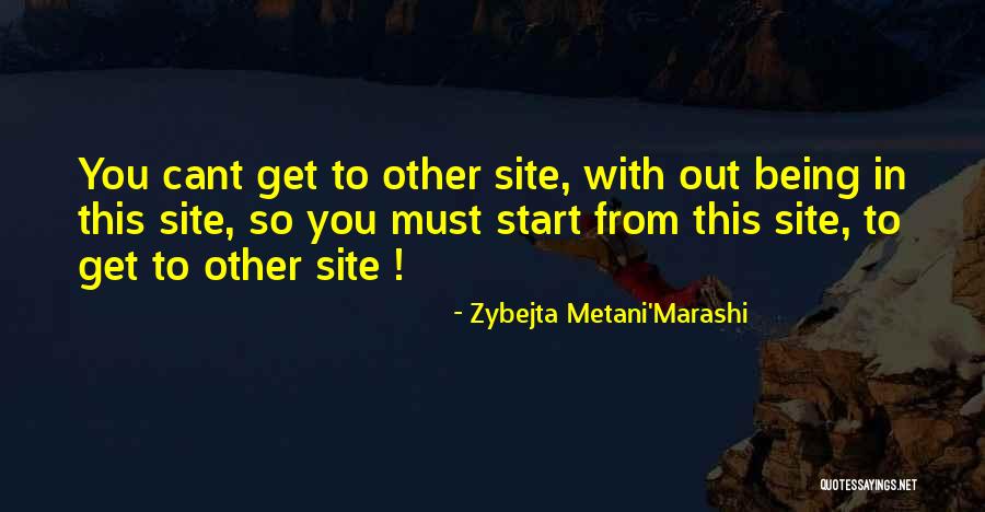 Successful Living Quotes By Zybejta Metani'Marashi