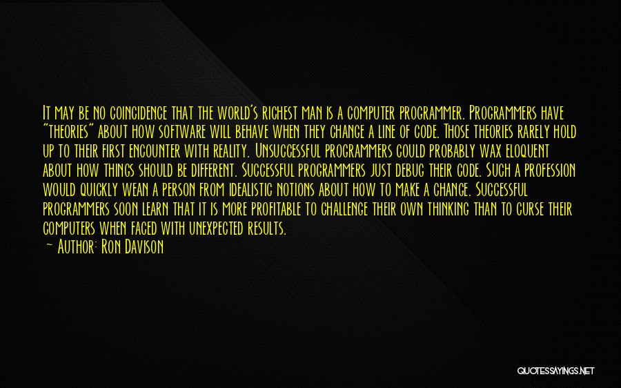 Successful Man Quotes By Ron Davison Successful Man Quotes By Ron Davison
