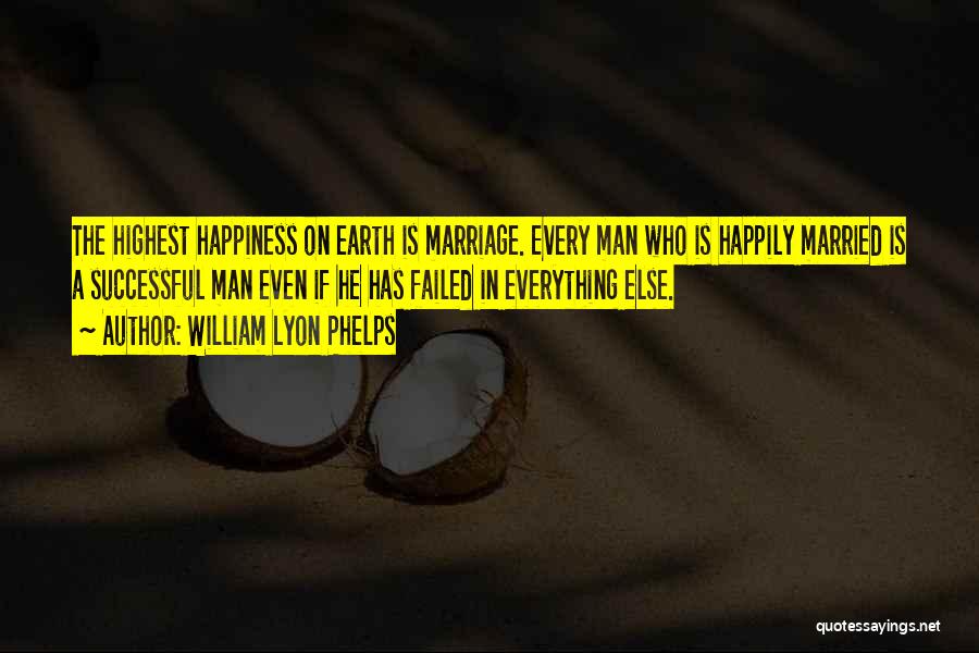 Successful Man Quotes By William Lyon Phelps