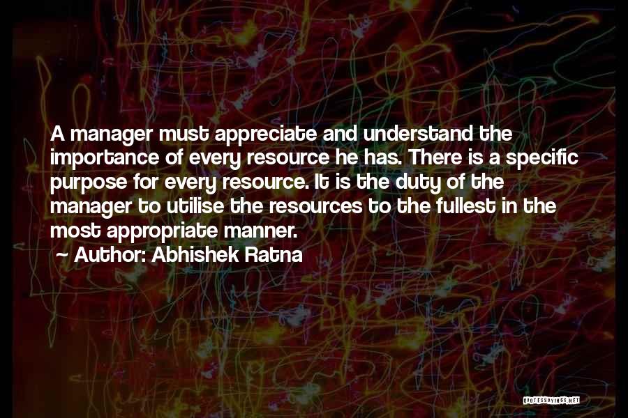 Successful Managers Quotes By Abhishek Ratna