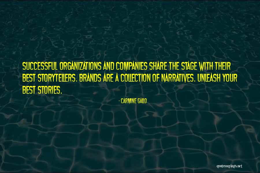 Successful Organizations Quotes By Carmine Gallo