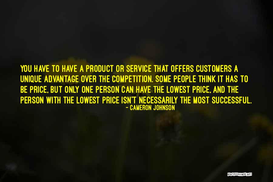 Successful Person Quotes By Cameron Johnson