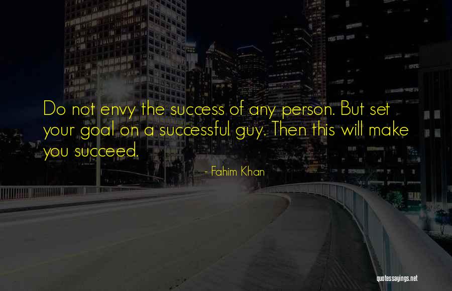 Successful Person Quotes By Fahim Khan