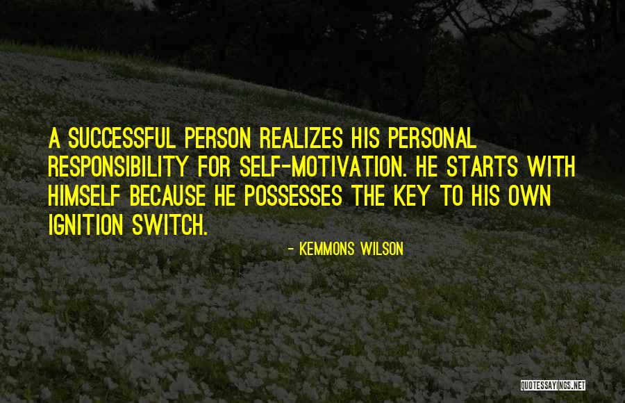 Successful Person Quotes By Kemmons Wilson