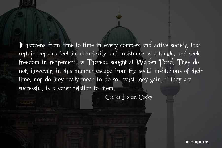 Successful Persons Quotes By Charles Horton Cooley