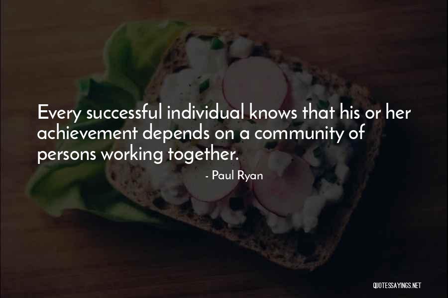 Successful Persons Quotes By Paul Ryan