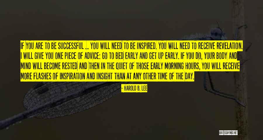 Successful Quiet Quotes By Harold B. Lee Successful Quiet Quotes By Harold B. Lee