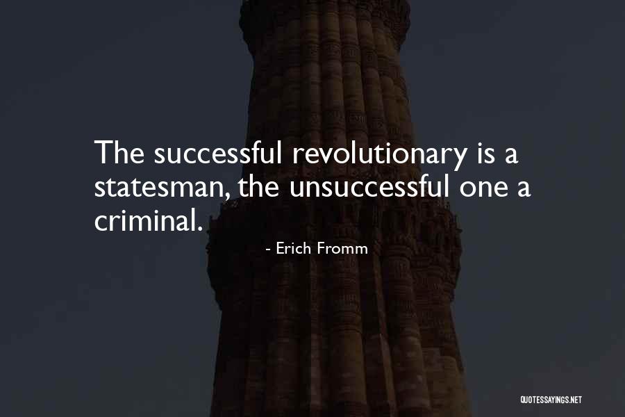 Successful Quotes By Erich Fromm