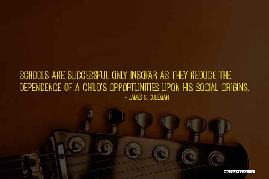 Successful Schools Quotes By James S. Coleman Successful Schools Quotes By James S. Coleman