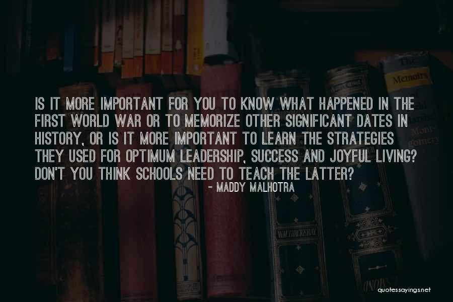 Successful Schools Quotes By Maddy Malhotra Successful Schools Quotes By Maddy Malhotra