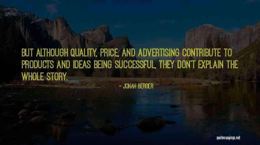 Successful Story Quotes By Jonah Berger Successful Story Quotes By Jonah Berger