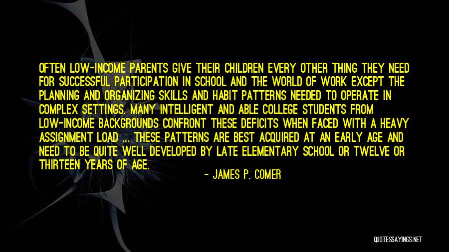 Successful Students Quotes By James P. Comer Successful Students Quotes By James P. Comer