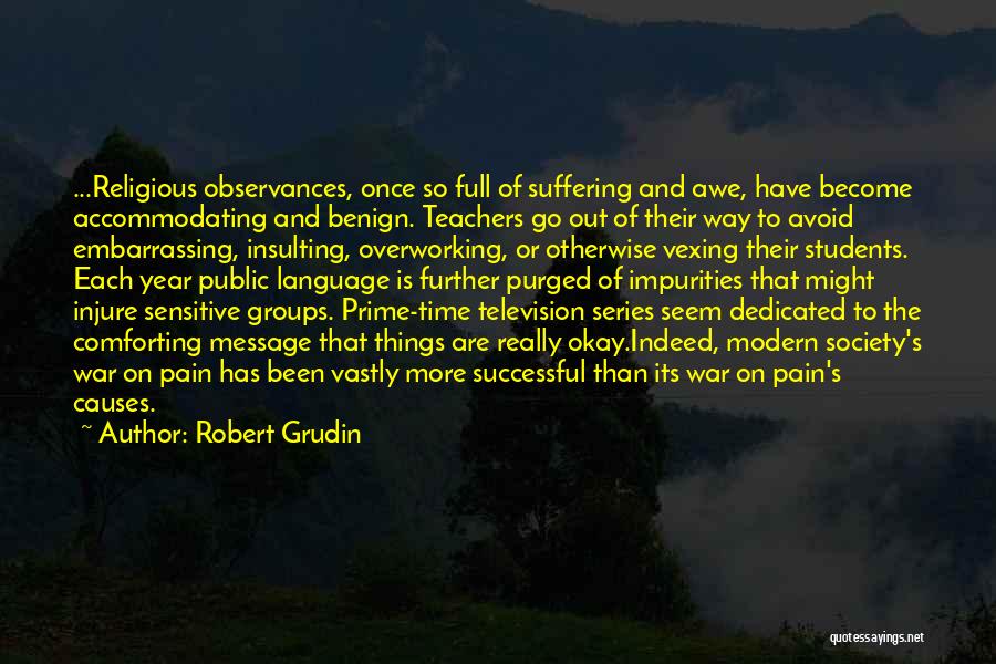 Successful Students Quotes By Robert Grudin