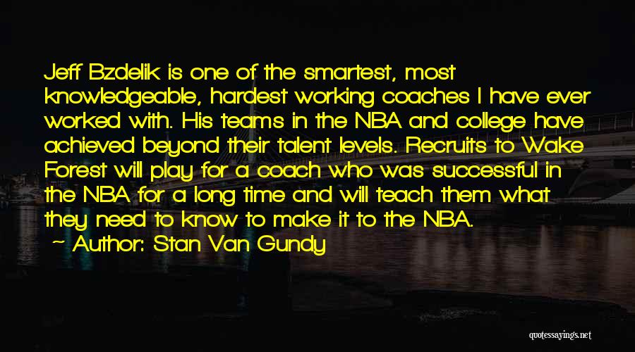 Successful Teams Quotes By Stan Van Gundy