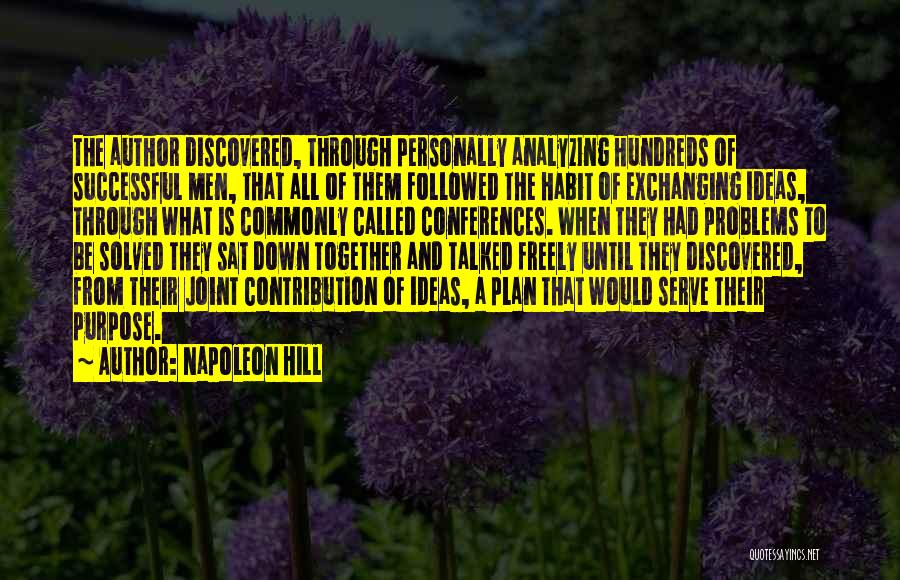 Successful Together Quotes By Napoleon Hill