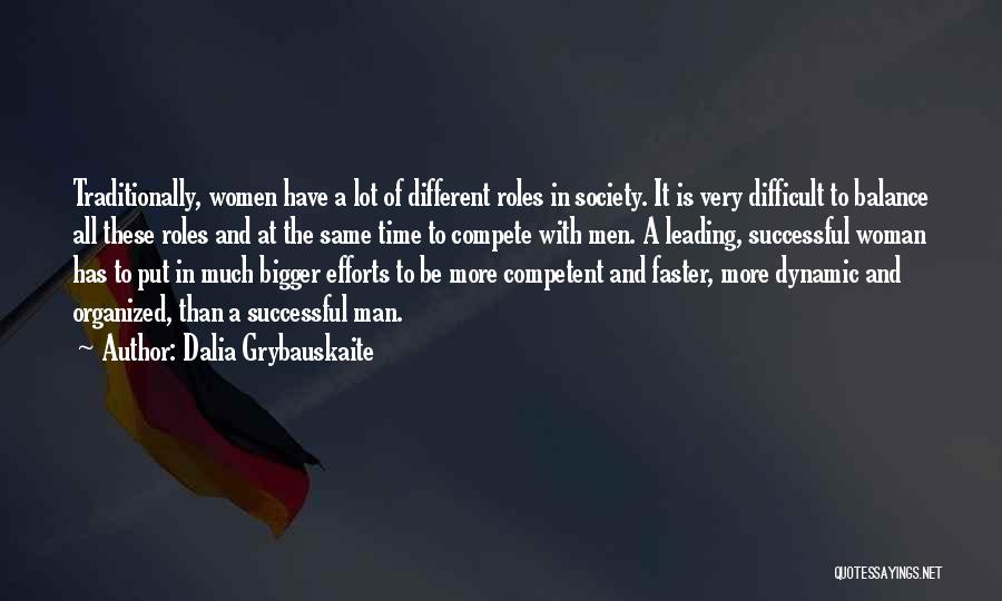 Successful Women Quotes By Dalia Grybauskaite