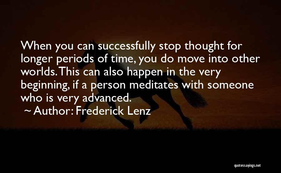 Successfully Moving On Quotes By Frederick Lenz
