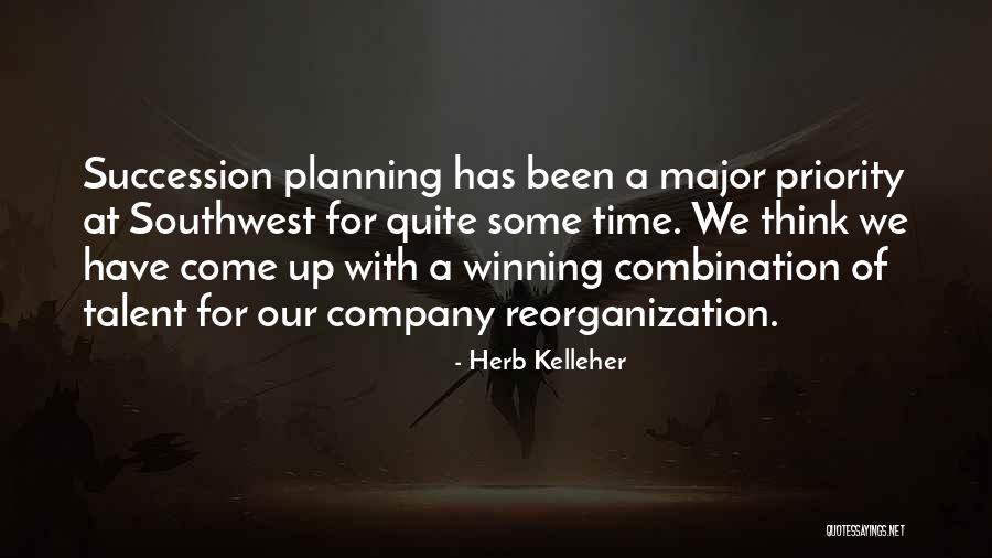 Succession Quotes By Herb Kelleher