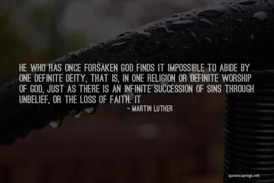 Succession Quotes By Martin Luther