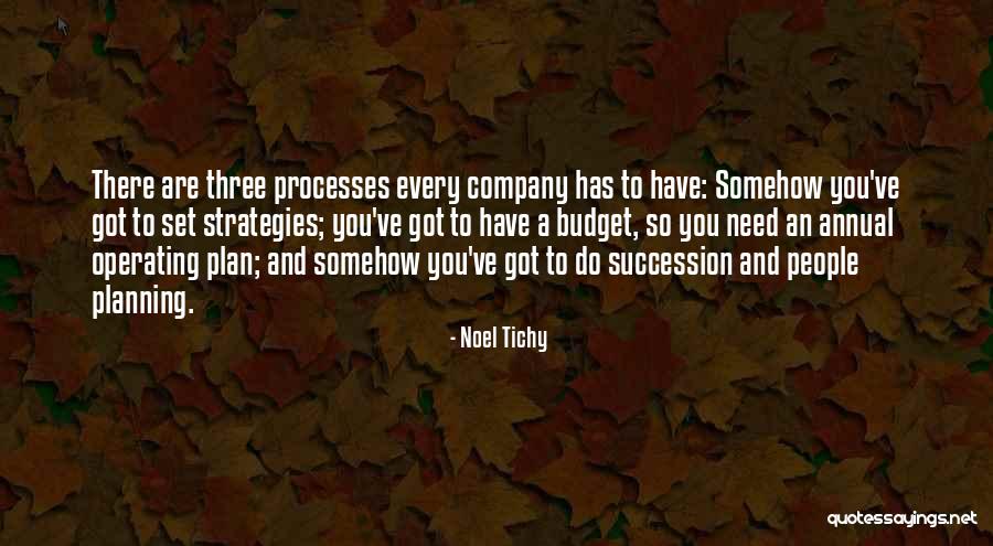 Succession Quotes By Noel Tichy