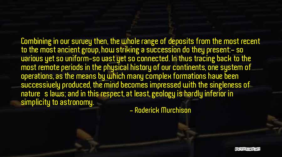 Succession Quotes By Roderick Murchison