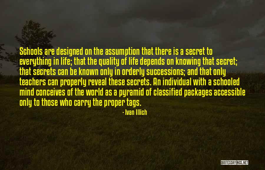 Successions Quotes By Ivan Illich Successions Quotes By Ivan Illich