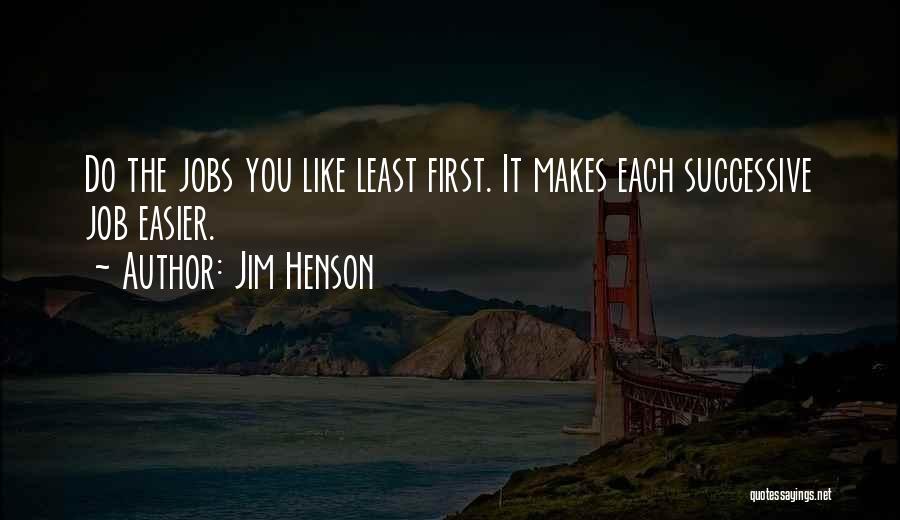 Successive Quotes By Jim Henson