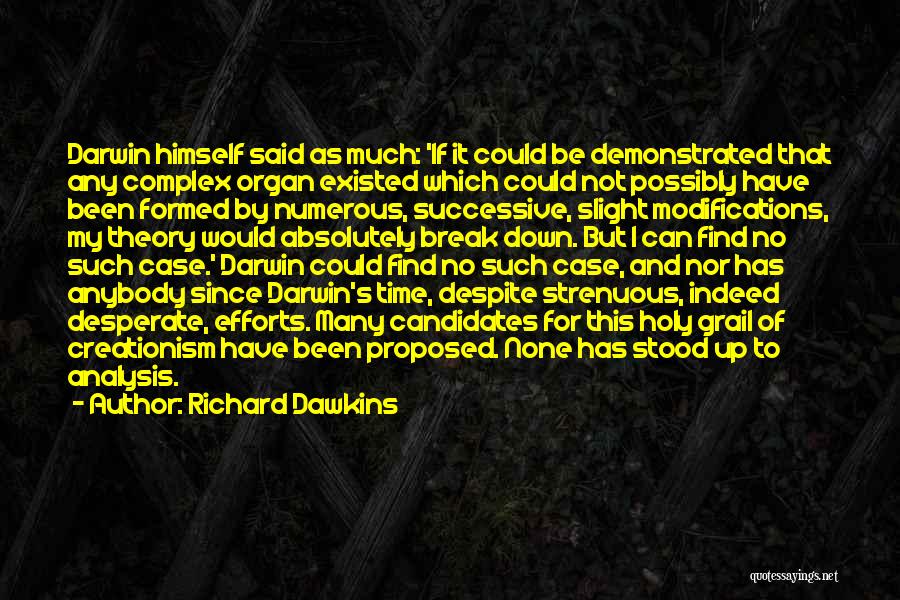 Successive Quotes By Richard Dawkins