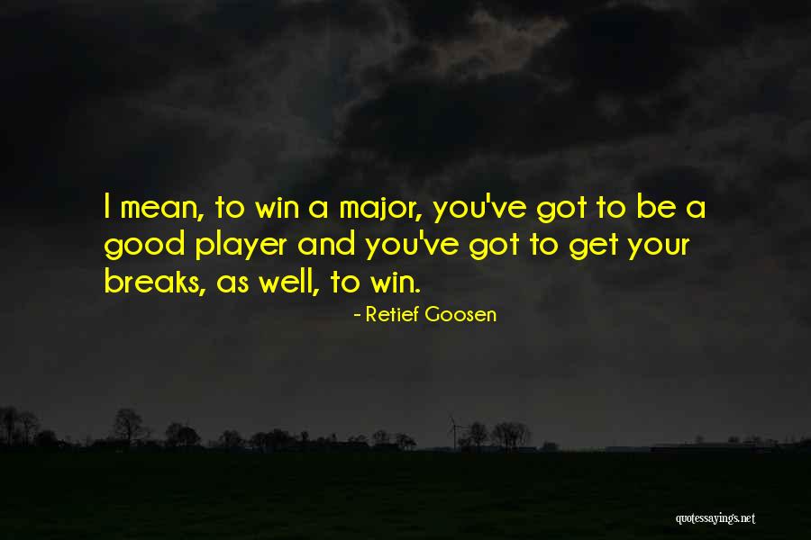 Successiveness Quotes By Retief Goosen Successiveness Quotes By Retief Goosen
