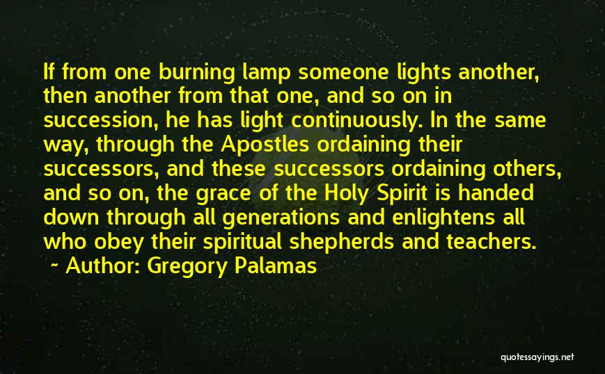 Successors Quotes By Gregory Palamas