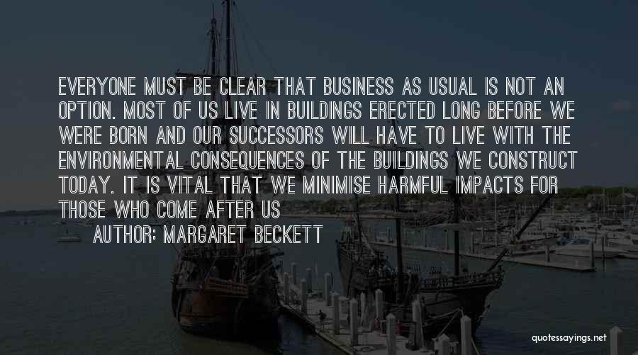 Successors Quotes By Margaret Beckett