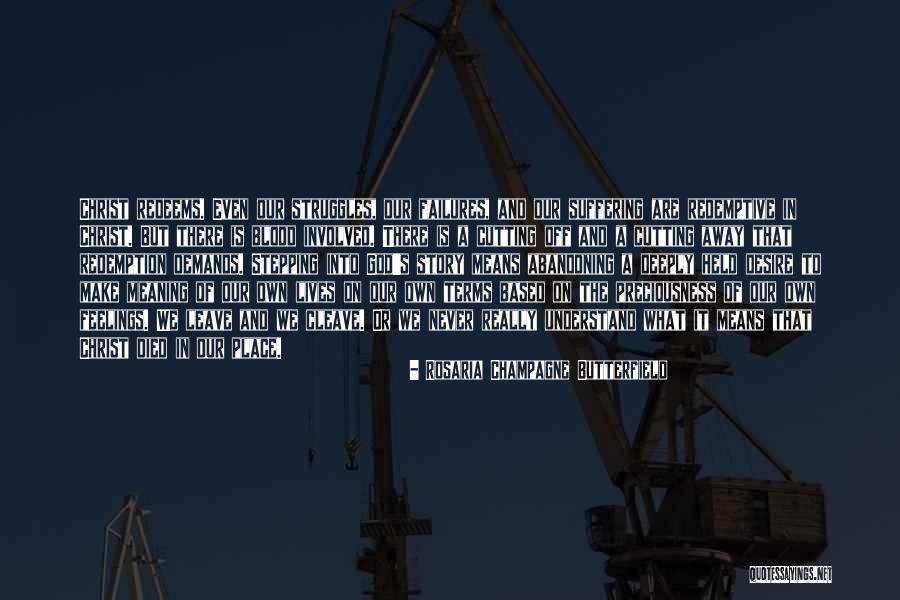 Succionar Quotes By Rosaria Champagne Butterfield Succionar Quotes By Rosaria Champagne Butterfield