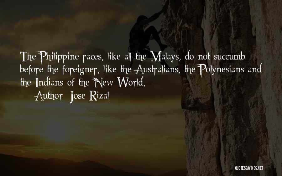 Succumb Quotes By Jose Rizal