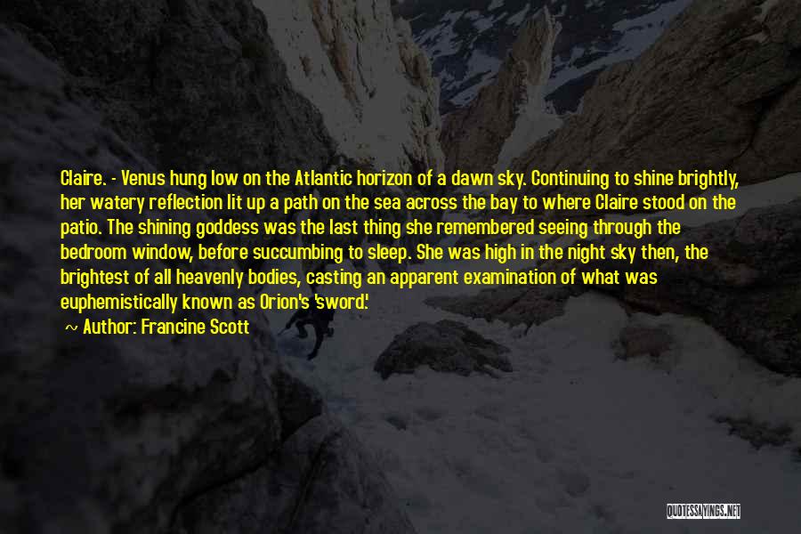 Succumbing Quotes By Francine Scott