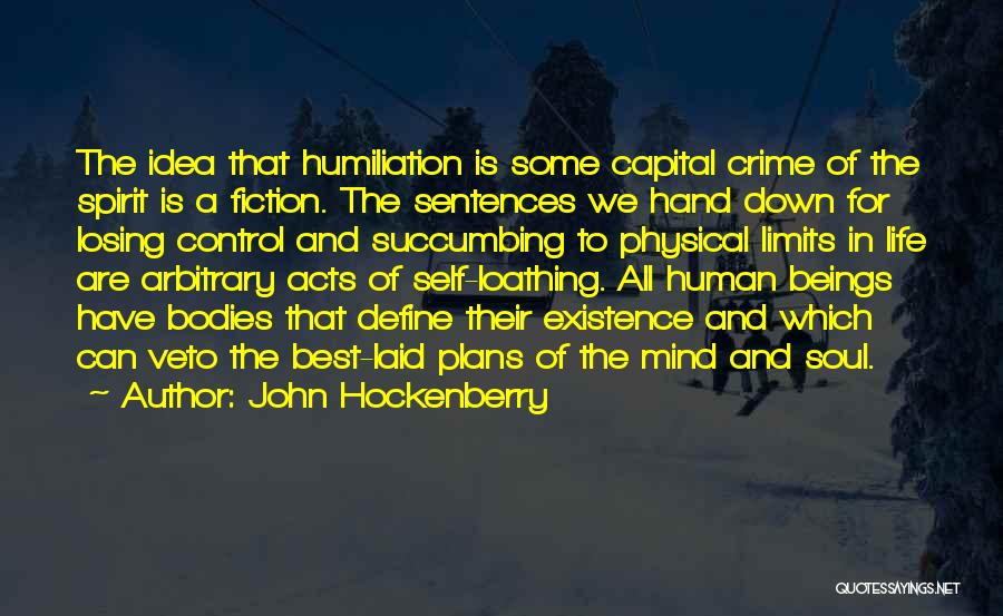 Succumbing Quotes By John Hockenberry