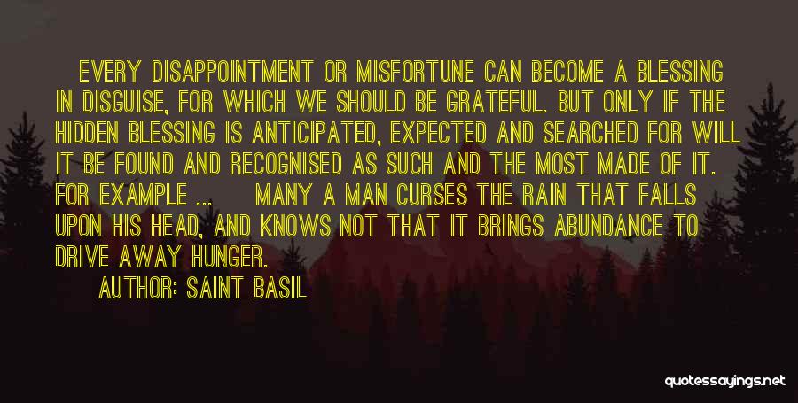 Such A Disappointment Quotes By Saint Basil