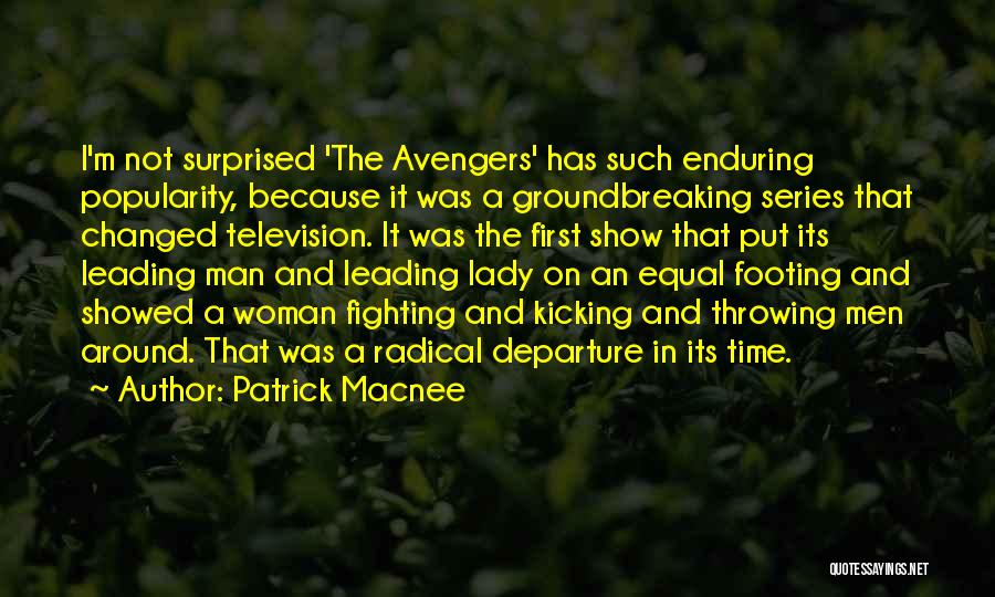 Such A Lady Quotes By Patrick Macnee