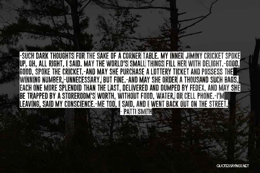 Such A Small World Quotes By Patti Smith Such A Small World Quotes By Patti Smith