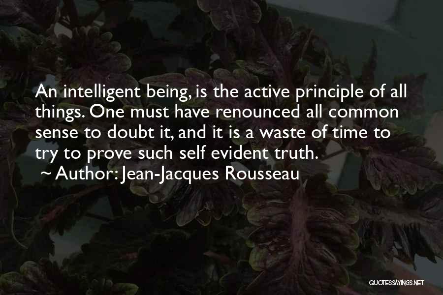 Such A Waste Of Time Quotes By Jean-Jacques Rousseau