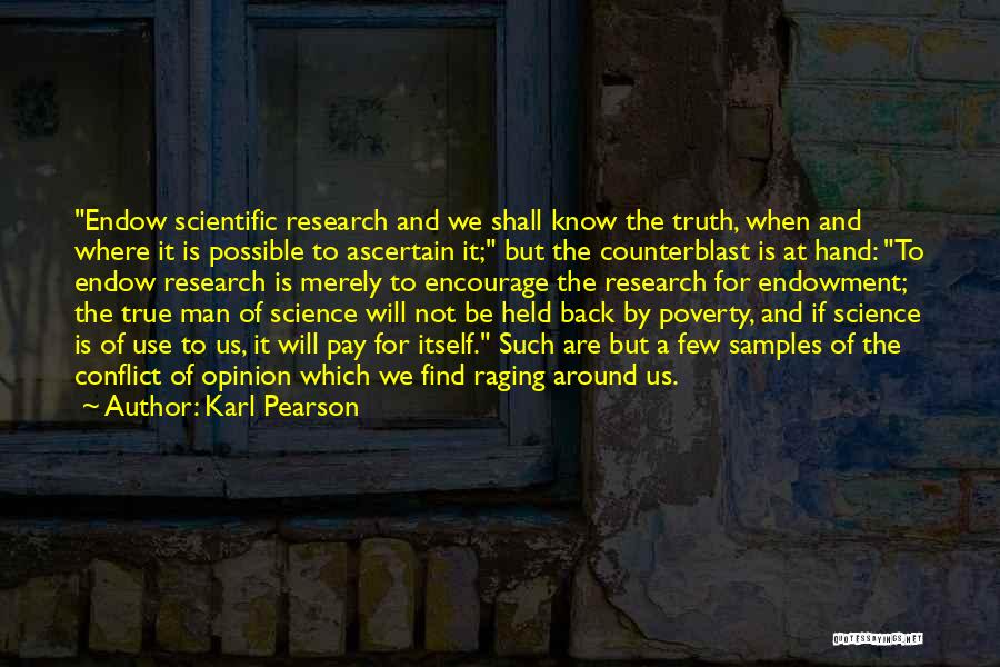 Such True Quotes By Karl Pearson