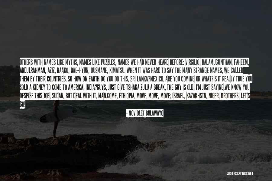 Sudan Quotes By NoViolet Bulawayo Sudan Quotes By NoViolet Bulawayo