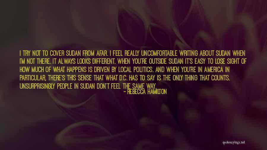 Sudan Quotes By Rebecca Hamilton