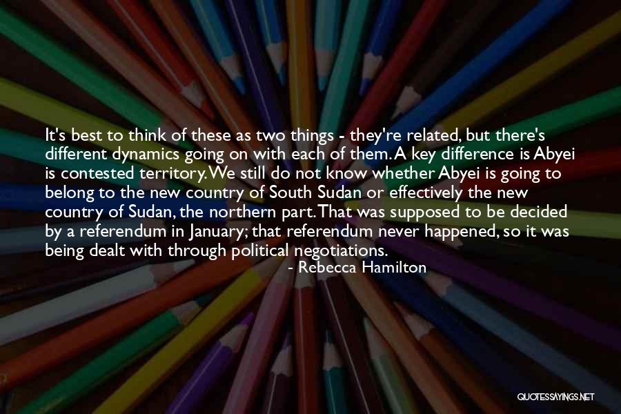 Sudan Quotes By Rebecca Hamilton Sudan Quotes By Rebecca Hamilton