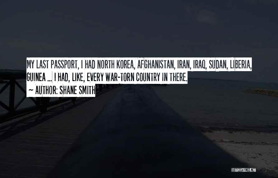 Sudan Quotes By Shane Smith