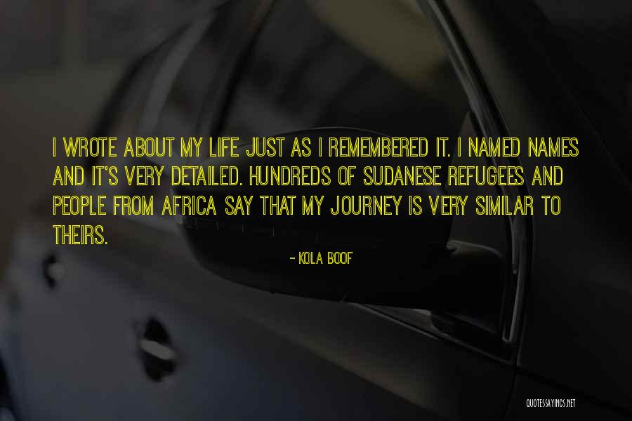 Sudanese People Quotes By Kola Boof
