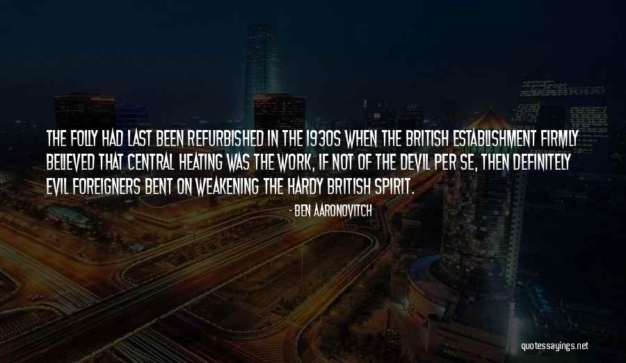 Sudarma Artist Quotes By Ben Aaronovitch Sudarma Artist Quotes By Ben Aaronovitch
