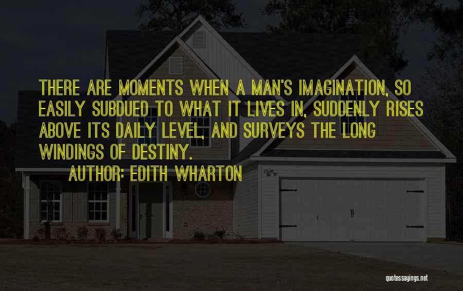 Sudden Realization Quotes By Edith Wharton