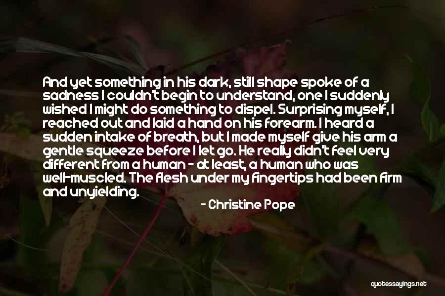 Sudden Sadness Quotes By Christine Pope Sudden Sadness Quotes By Christine Pope