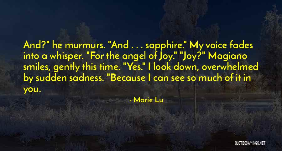 Sudden Sadness Quotes By Marie Lu