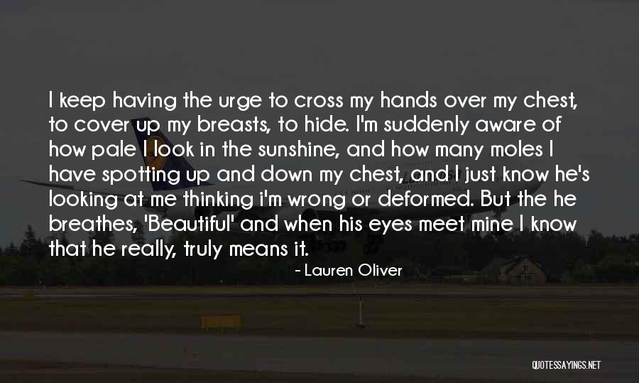 Suddenly Meet Quotes By Lauren Oliver Suddenly Meet Quotes By Lauren Oliver